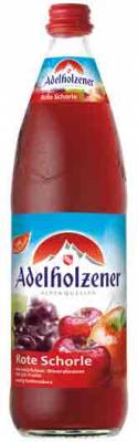 Adelholzener Rote Schorle 12 x 0,75 Liter (Glas)